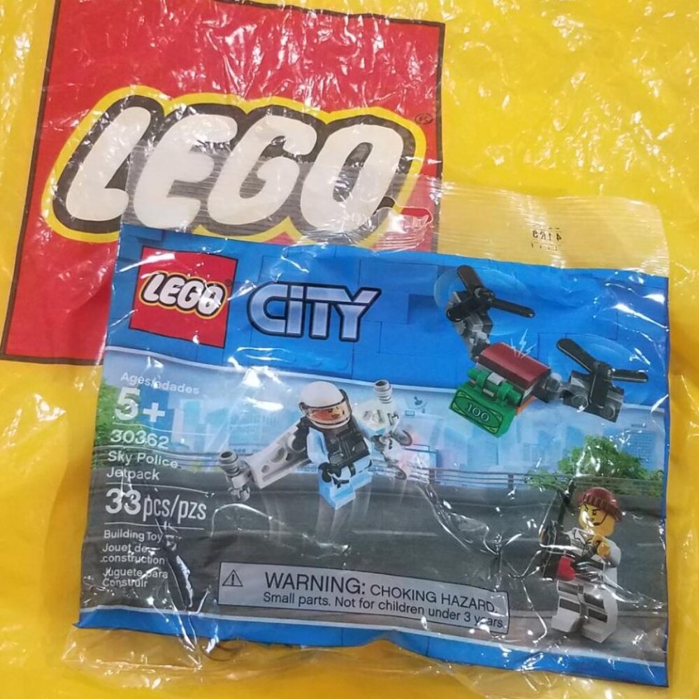 NWT 🚔LEGO City Sky Police Jetpack 30362 SEALED Never Opened 🚔